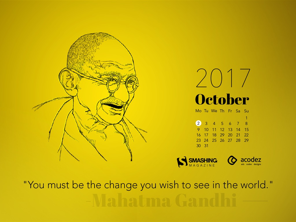 Oktober 2017 Kalender Hintergrundbild #4 - 1024x768