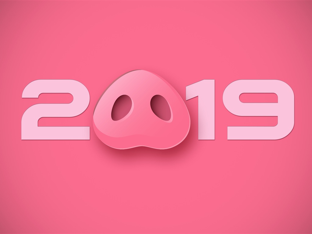 Happy New Year 2019 HD wallpapers #14 - 1024x768
