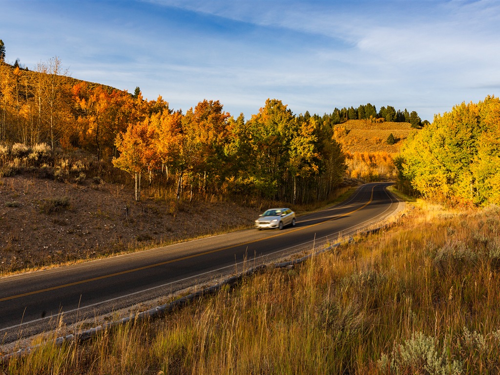 미국 그랜드 Teton 국립 공원 자연 풍경의 HD 월페이퍼 #10 - 1024x768