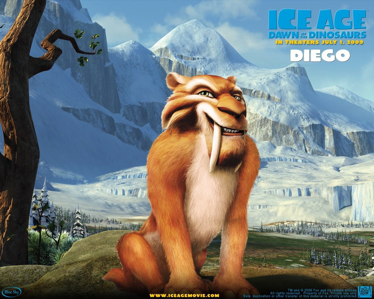 Ice Age 3 fondos de escritorio #7 - 1280x1024