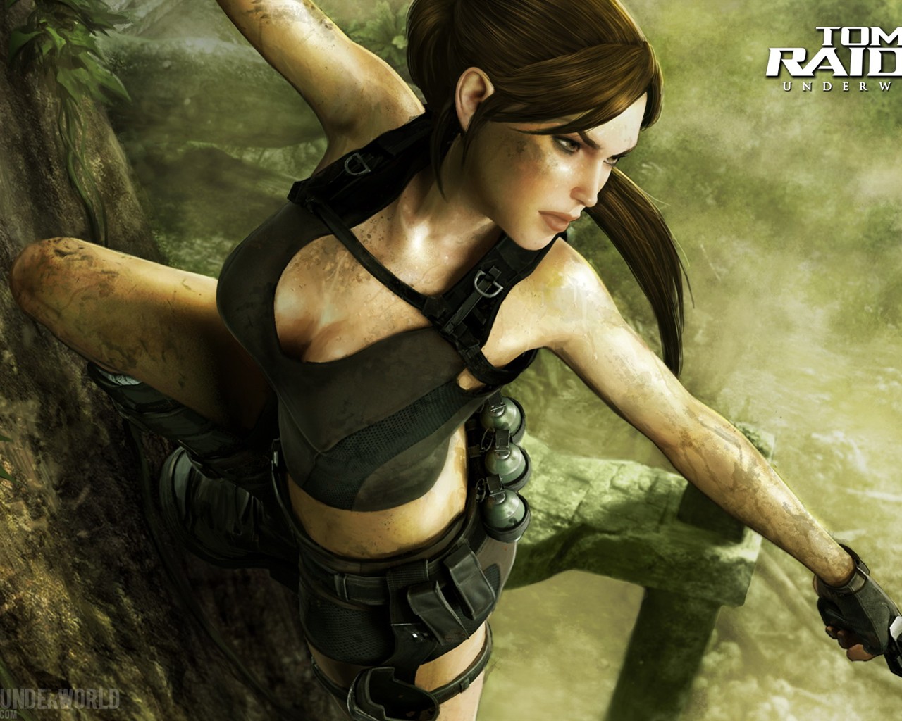 Лара Крофт Tomb Raider Underworld 8 #9 - 1280x1024