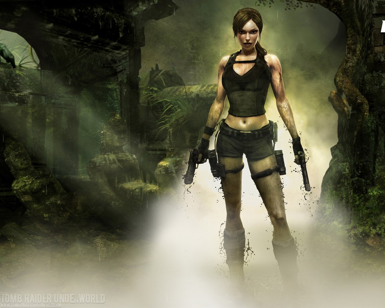 Лара Крофт Tomb Raider Underworld 8 #10 - 1280x1024