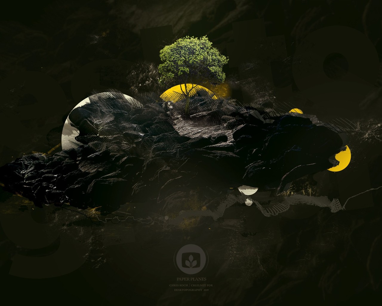 Creative synthesis of the visual wallpaper #15 - 1280x1024