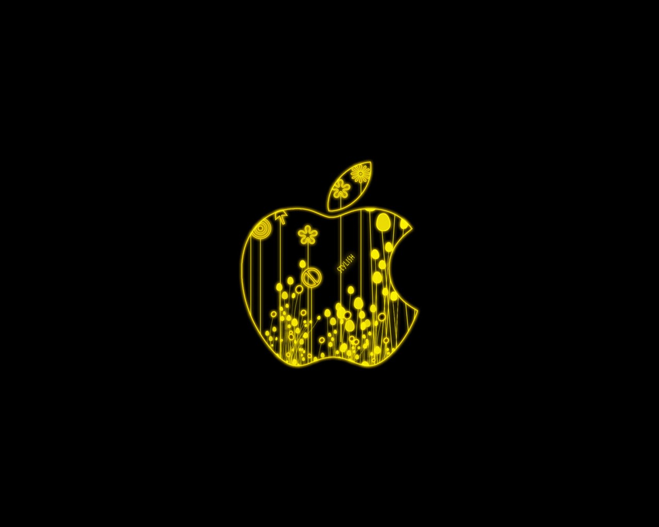 Apple Creative Design Tapeten #15 - 1280x1024