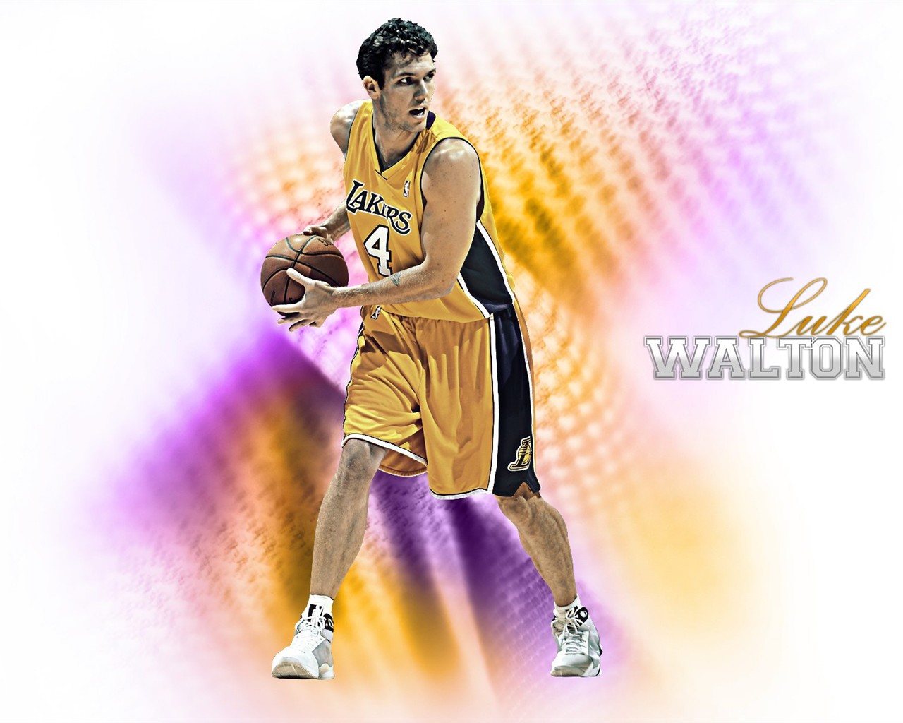 Los Angeles Lakers Wallpaper Oficial #19 - 1280x1024