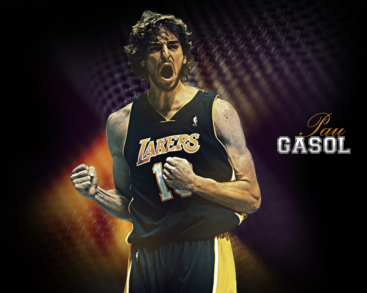 Los Angeles Lakers Wallpaper Oficial #20 - 1280x1024