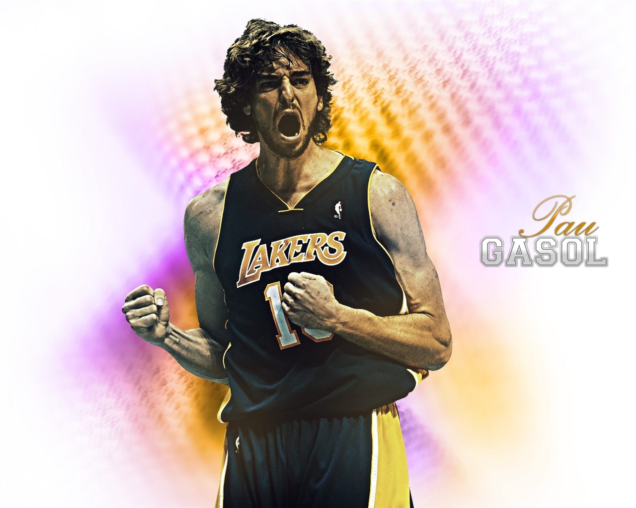Los Angeles Lakers Oficiální Wallpaper #21 - 1280x1024