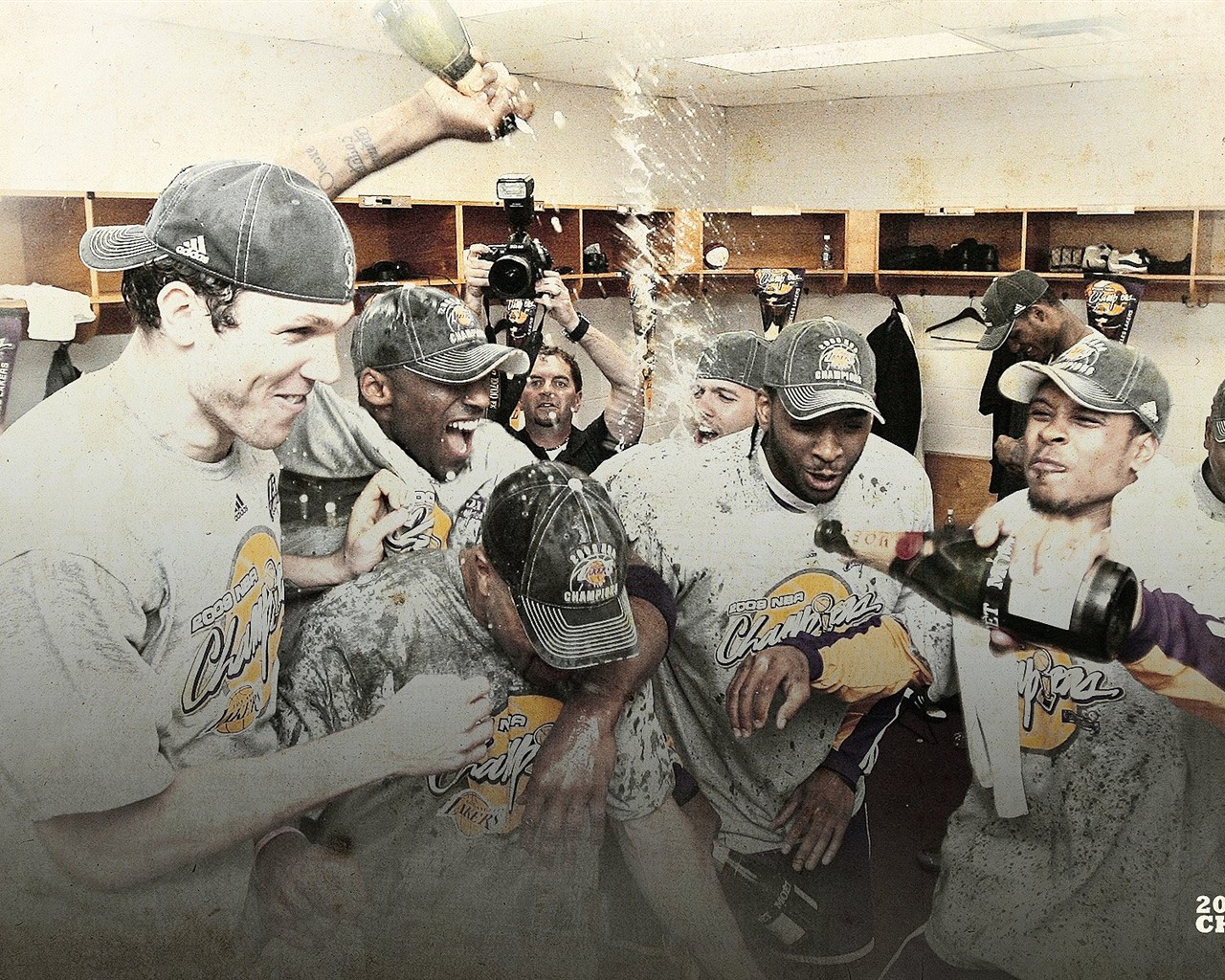 NBA2009 Champion Wallpaper Lakers #4 - 1280x1024