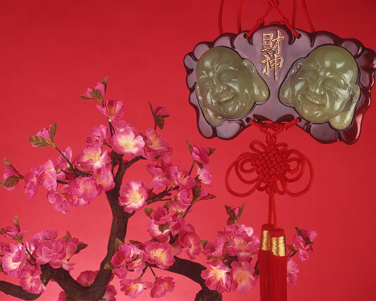 중국 바람 축제 붉은 벽지 #20 - 1280x1024