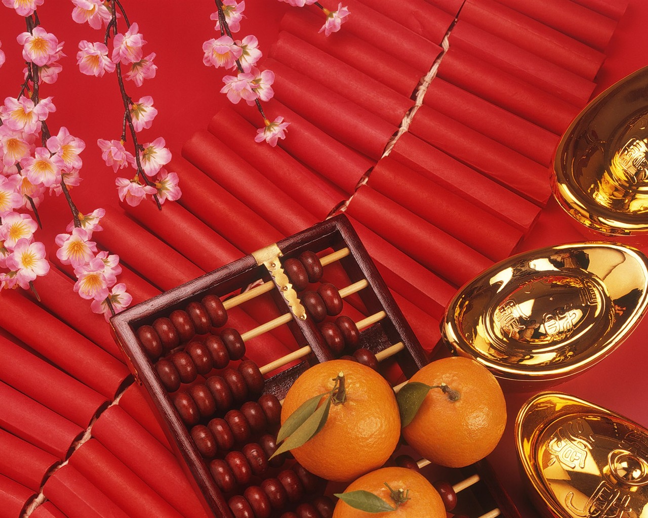 China Viento rojo festivo fondo de pantalla #45 - 1280x1024