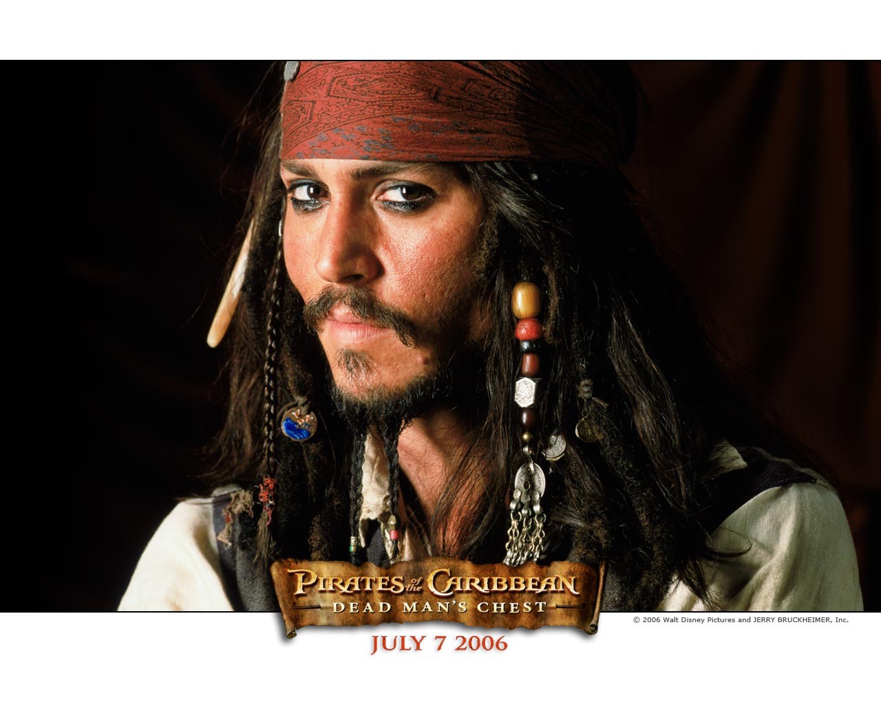 Piráti z Karibiku 2 Tapety na plochu #15 - 1280x1024