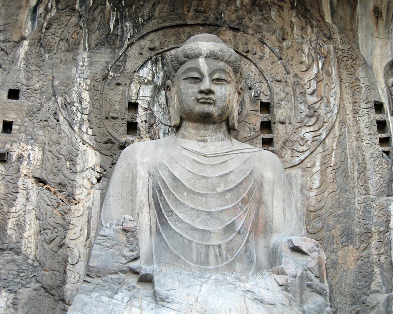 Luoyang, Longmen Grottoes Wallpaper #36 - 1280x1024