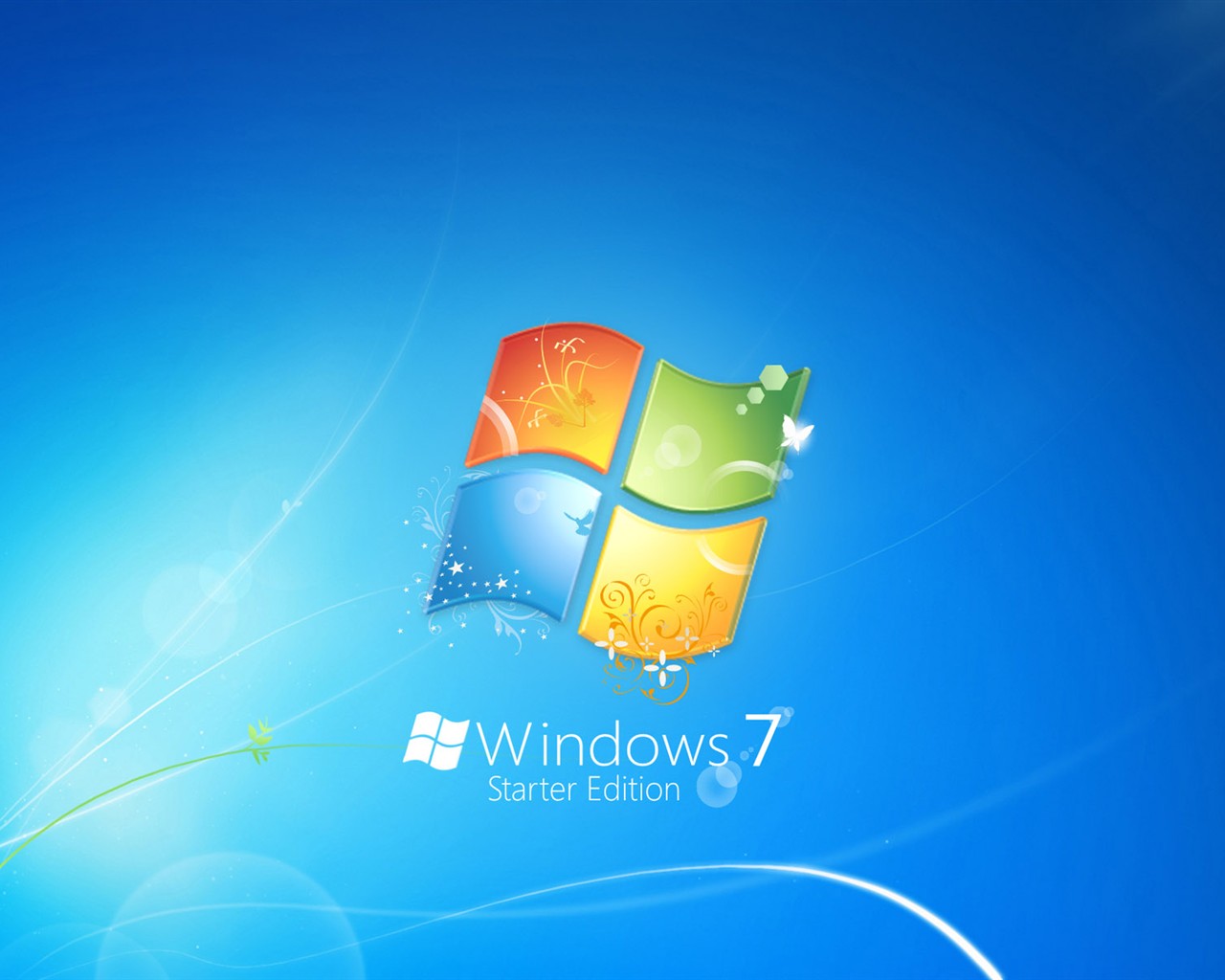 Official version Windows7 wallpaper #1 - 1280x1024
