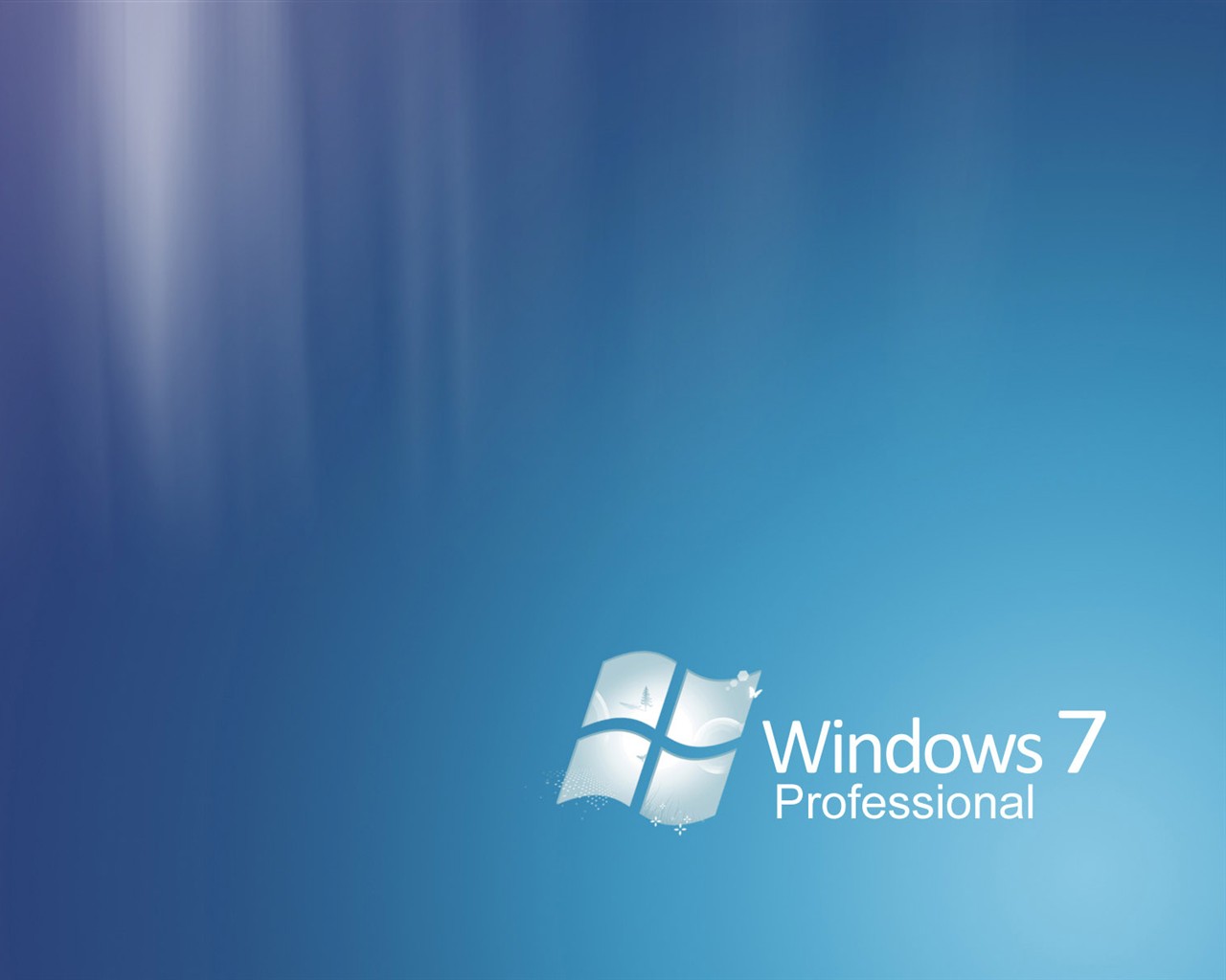 Официальная версия Windows7 обои #8 - 1280x1024
