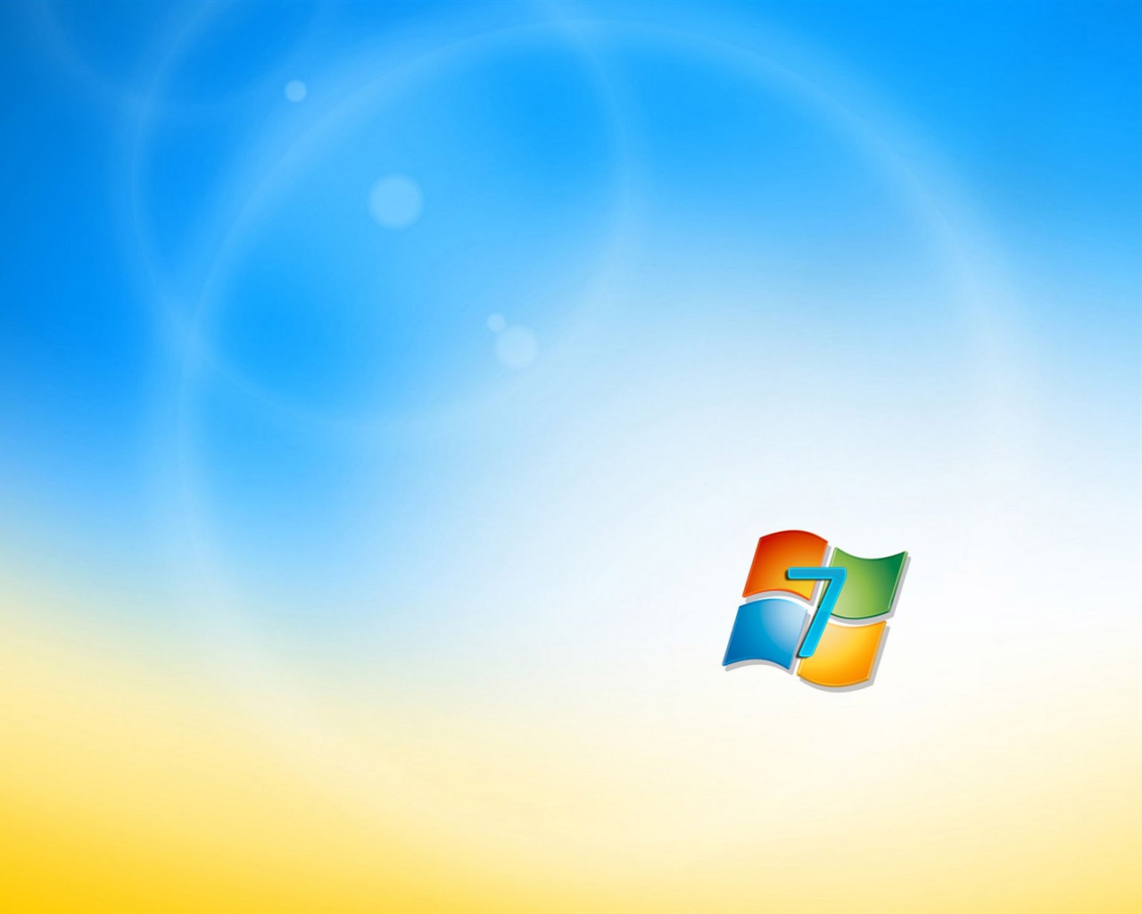 Официальная версия Windows7 обои #10 - 1280x1024