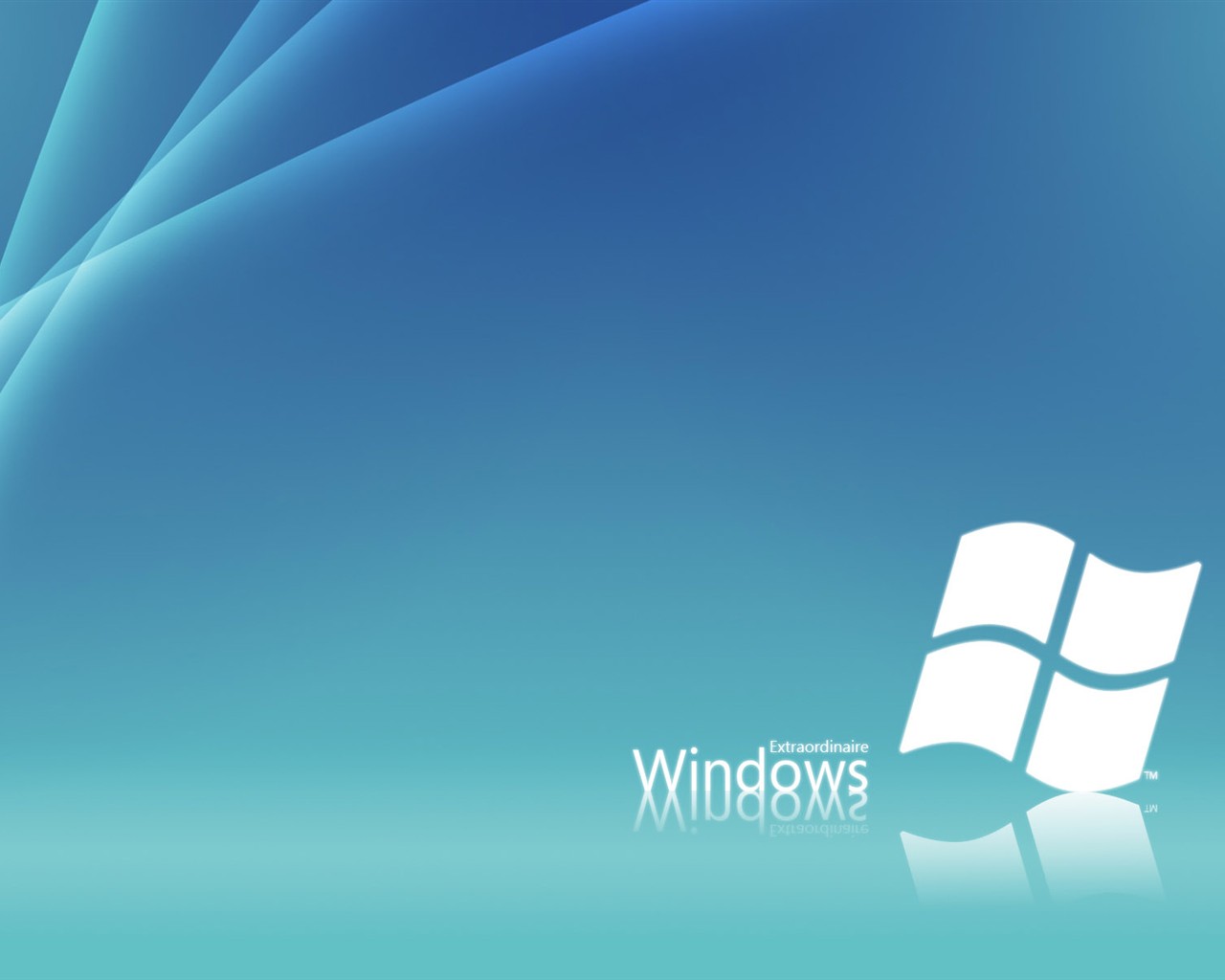 공식 버전 Windows7 벽지 #11 - 1280x1024