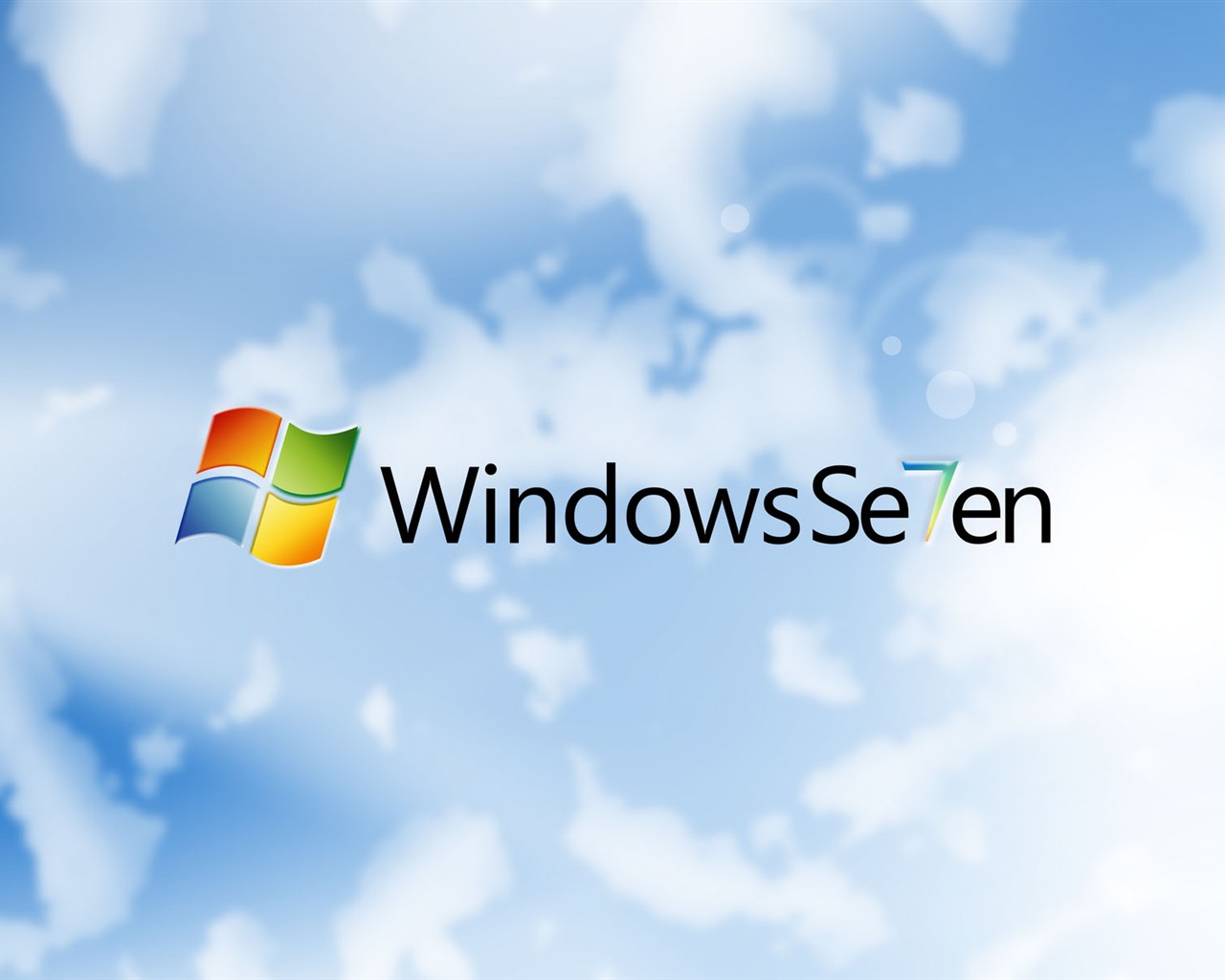 Version officielle Windows7 Fond d'écran #12 - 1280x1024