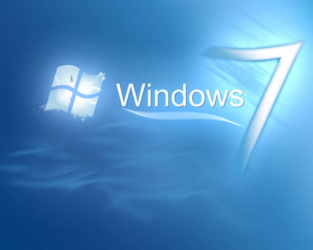 Version officielle Windows7 Fond d'écran #15 - 1280x1024