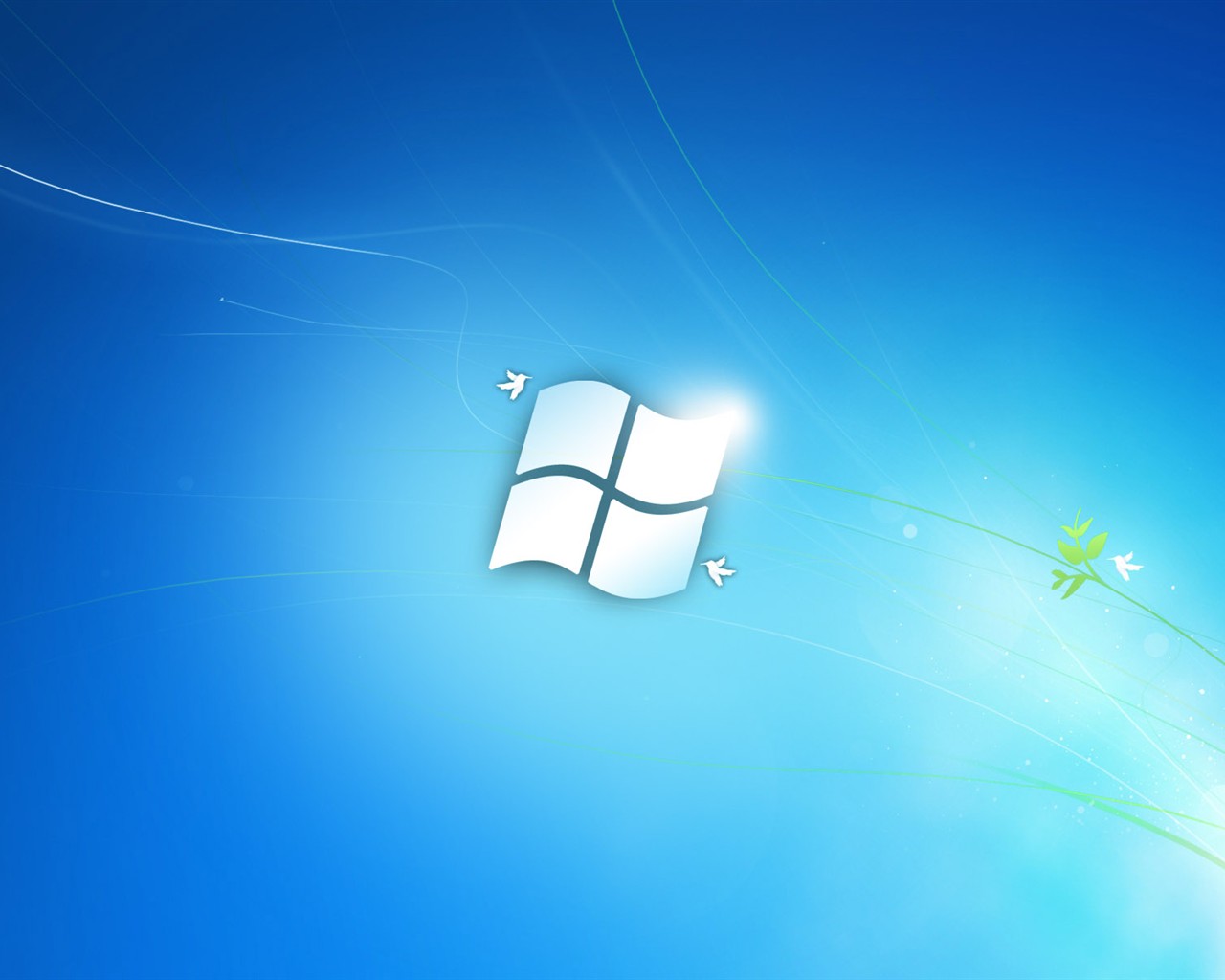Offizielle Version Windows7 Tapete #16 - 1280x1024