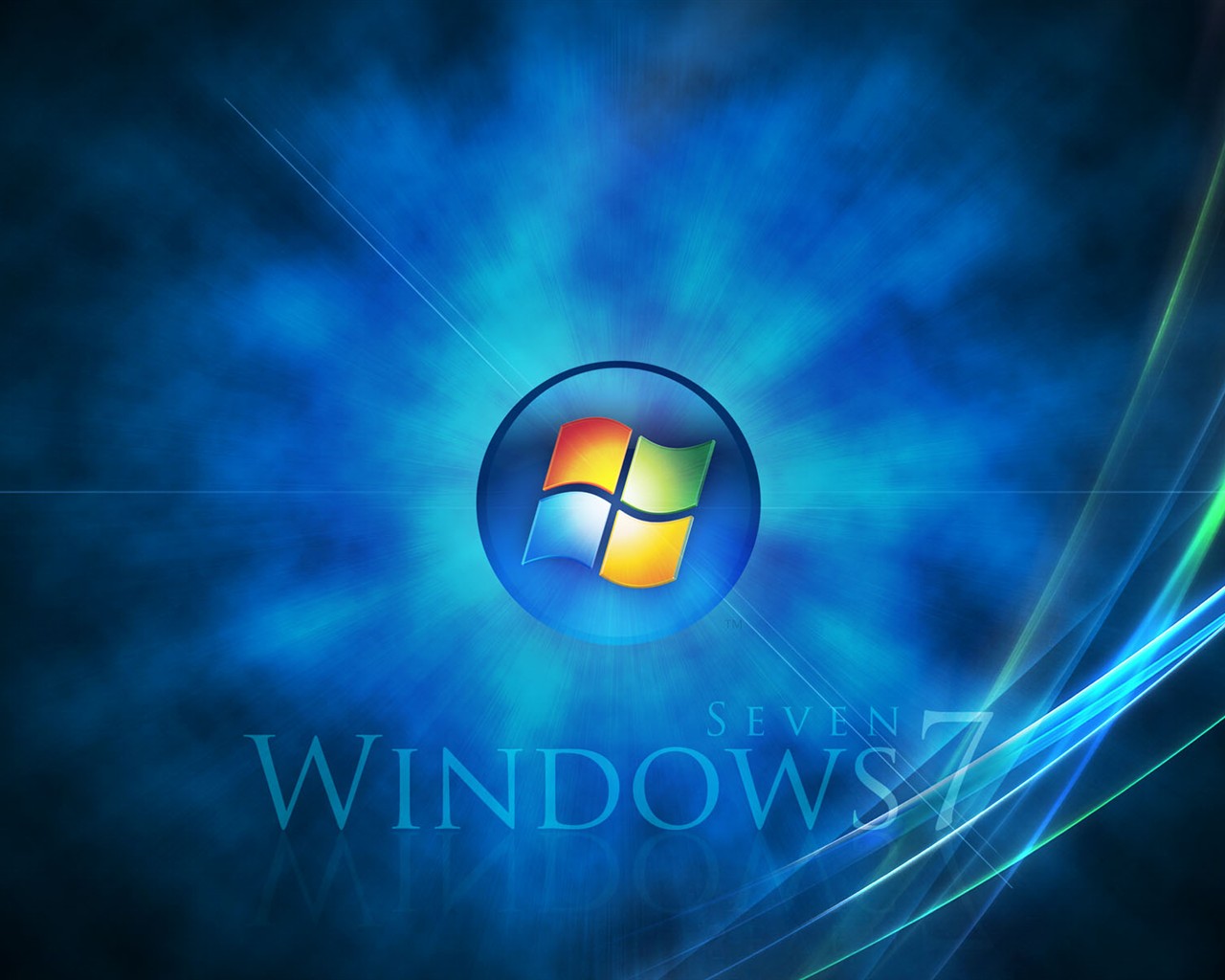 공식 버전 Windows7 벽지 #24 - 1280x1024