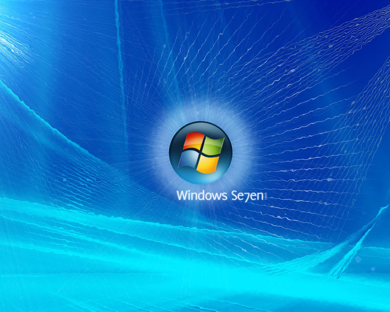 Offizielle Version Windows7 Tapete #29 - 1280x1024