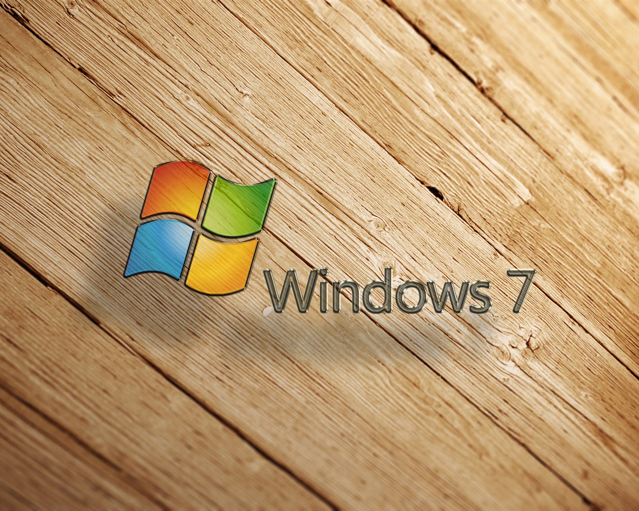 Официальная версия Windows7 обои #30 - 1280x1024