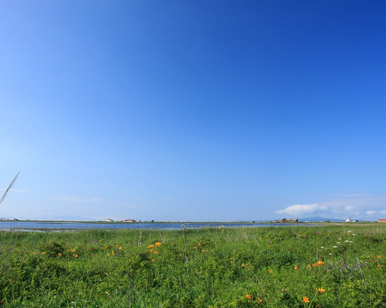 홋카이도 시골 풍경 #13 - 1280x1024