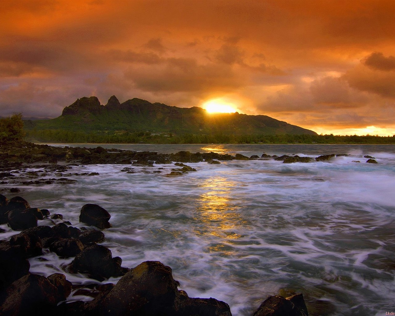 havajské pláži scenérie #4 - 1280x1024