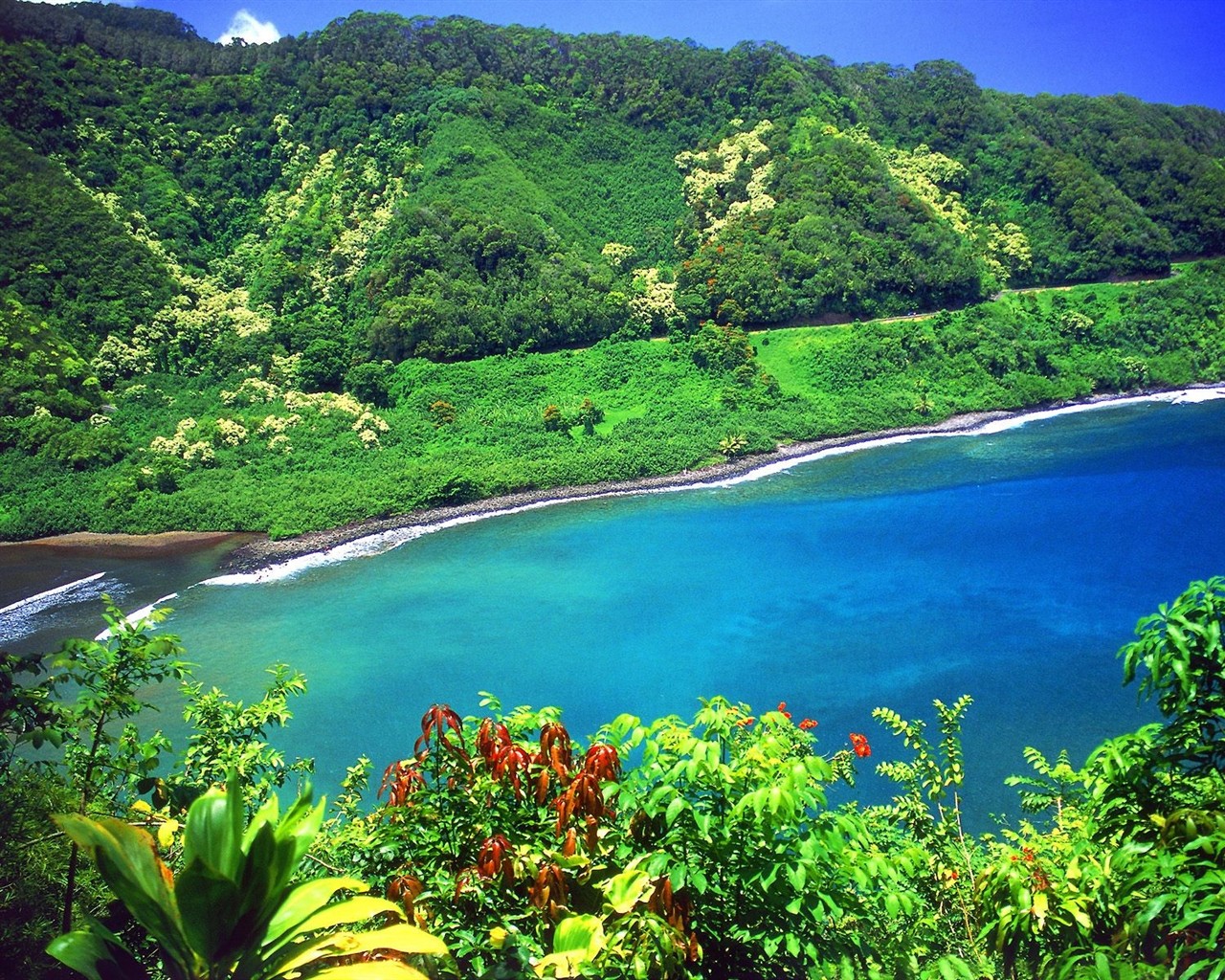 havajské pláži scenérie #6 - 1280x1024