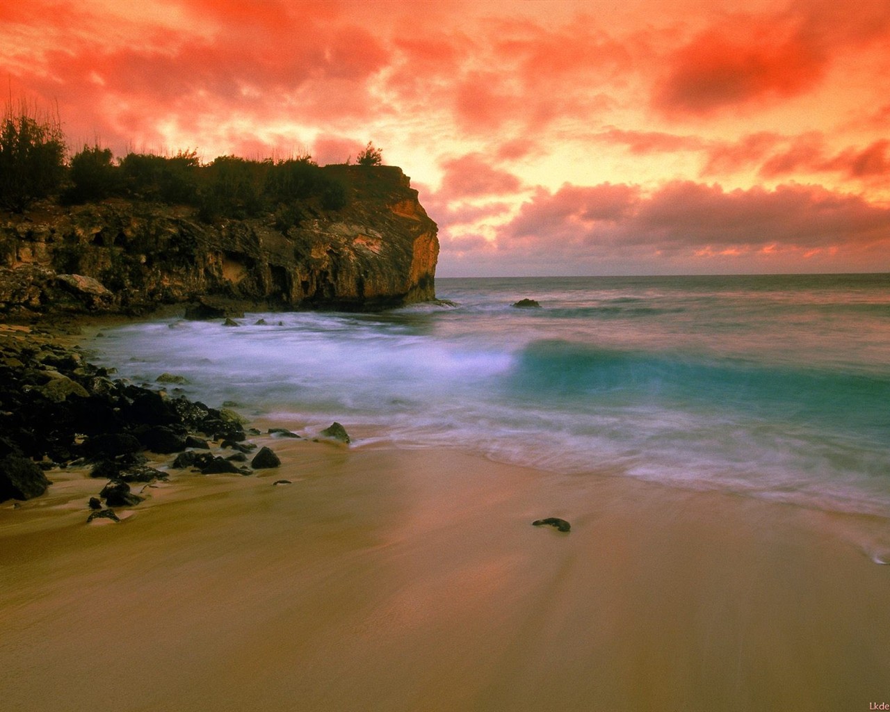 havajské pláži scenérie #7 - 1280x1024