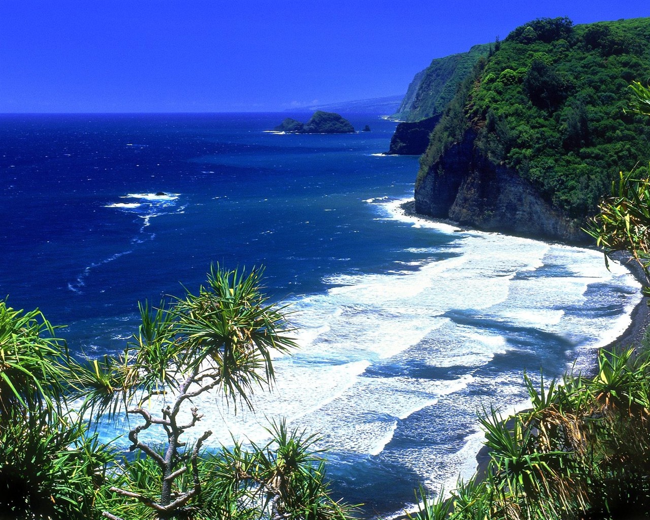 Hawaiianischer Strand Landschaft #10 - 1280x1024