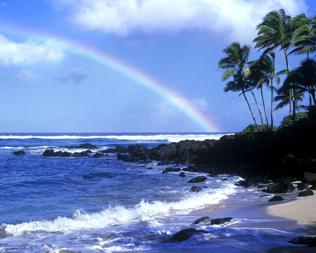 havajské pláži scenérie #14 - 1280x1024