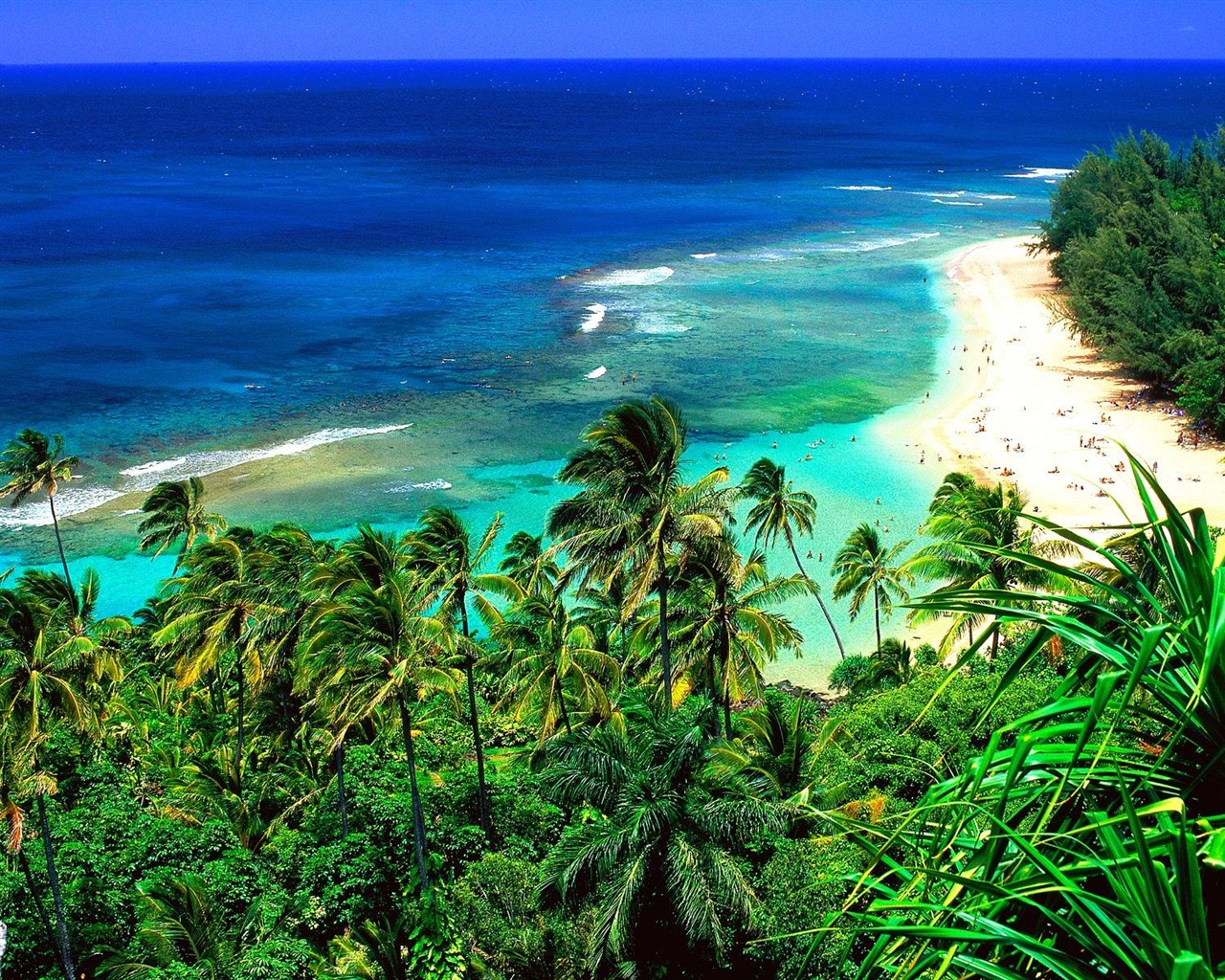 havajské pláži scenérie #16 - 1280x1024