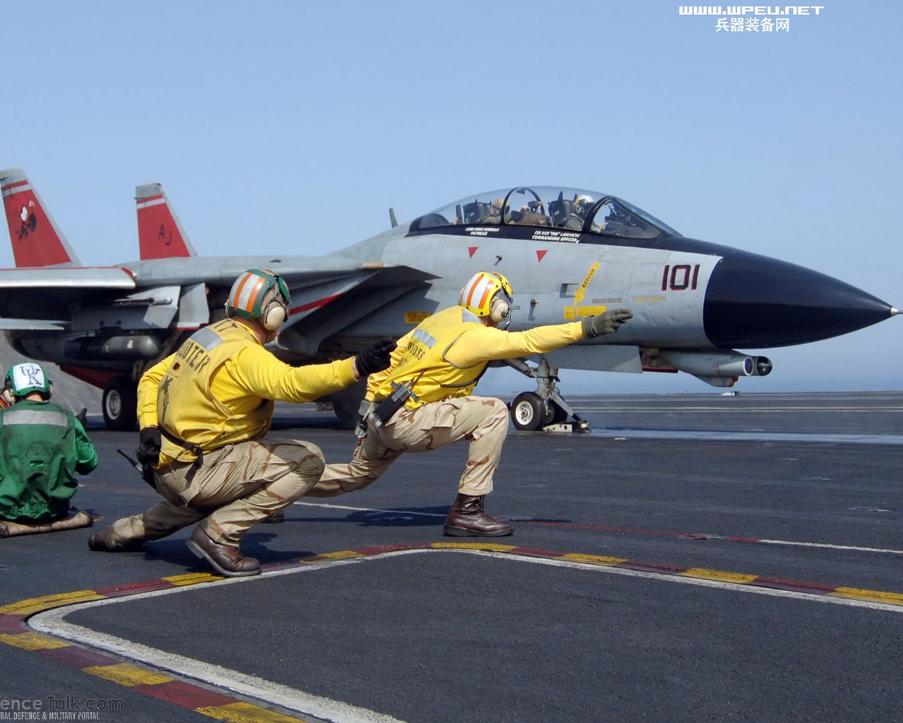 米海軍F14キーTomcatの戦闘機 #2 - 1280x1024