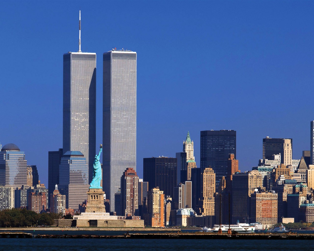 911 башни близнецы Мемориал обои #1 - 1280x1024