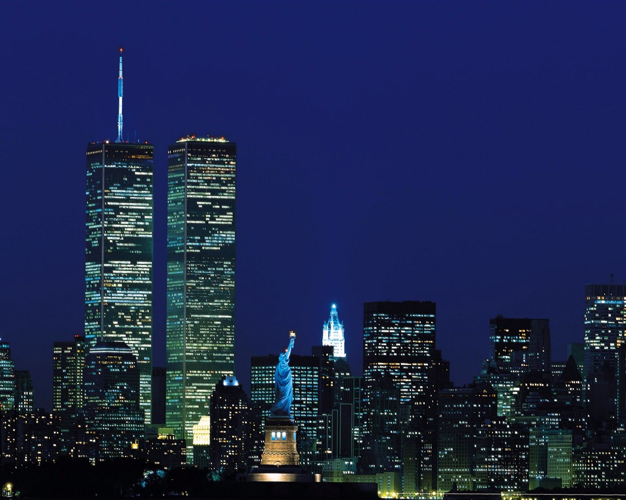 911 башни близнецы Мемориал обои #19 - 1280x1024
