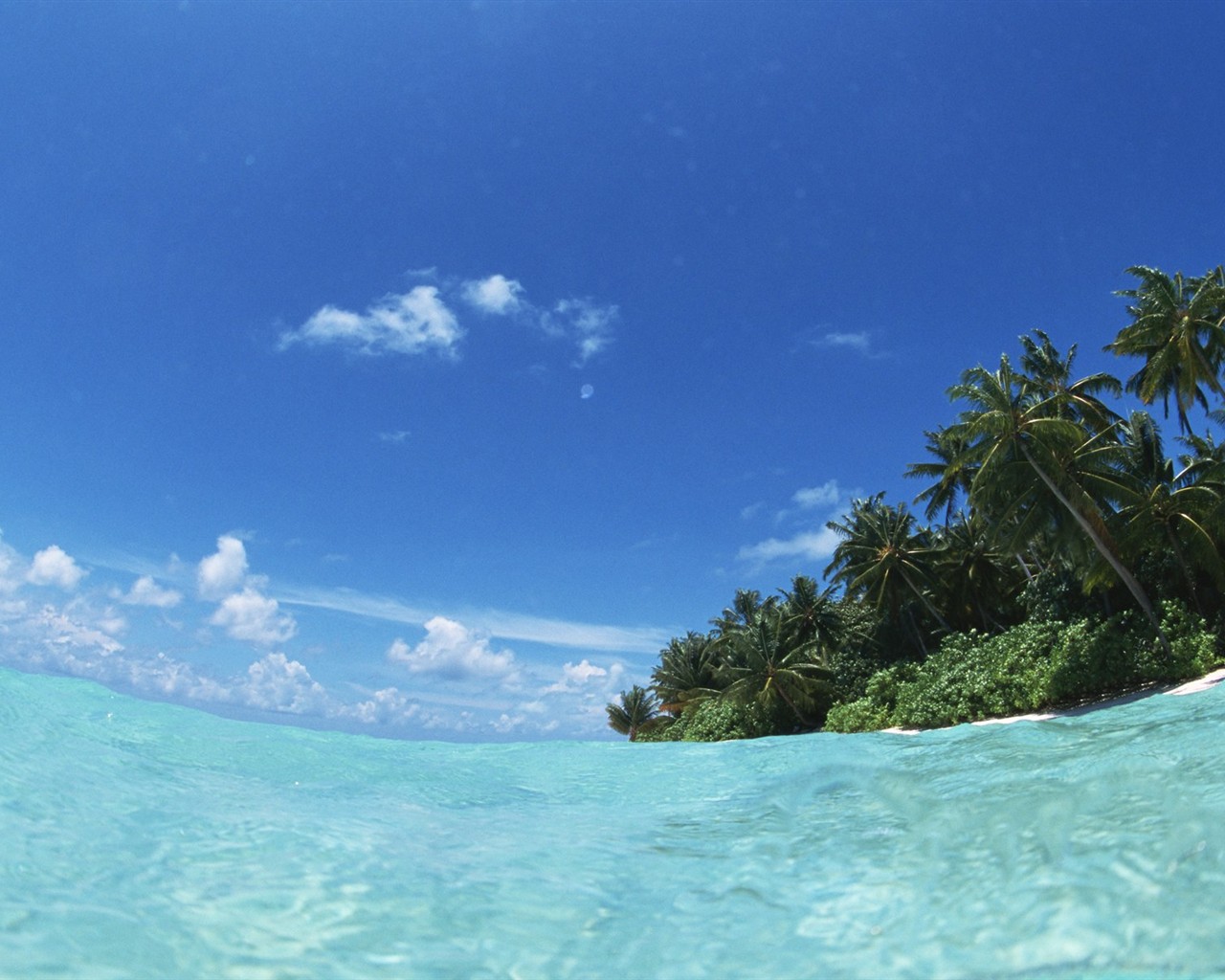 馬爾代夫的水和天 #7 - 1280x1024