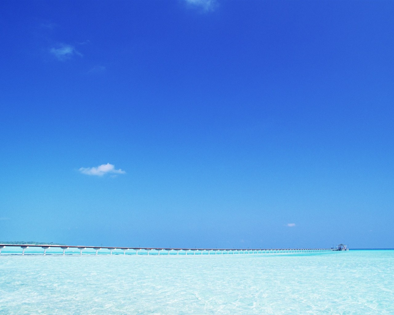 馬爾代夫的水和天 #22 - 1280x1024