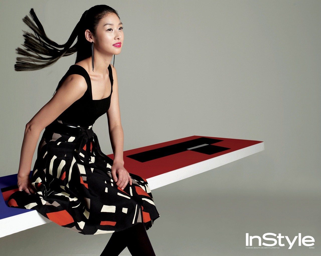 South Korea Instyle Cover Model #3 - 1280x1024