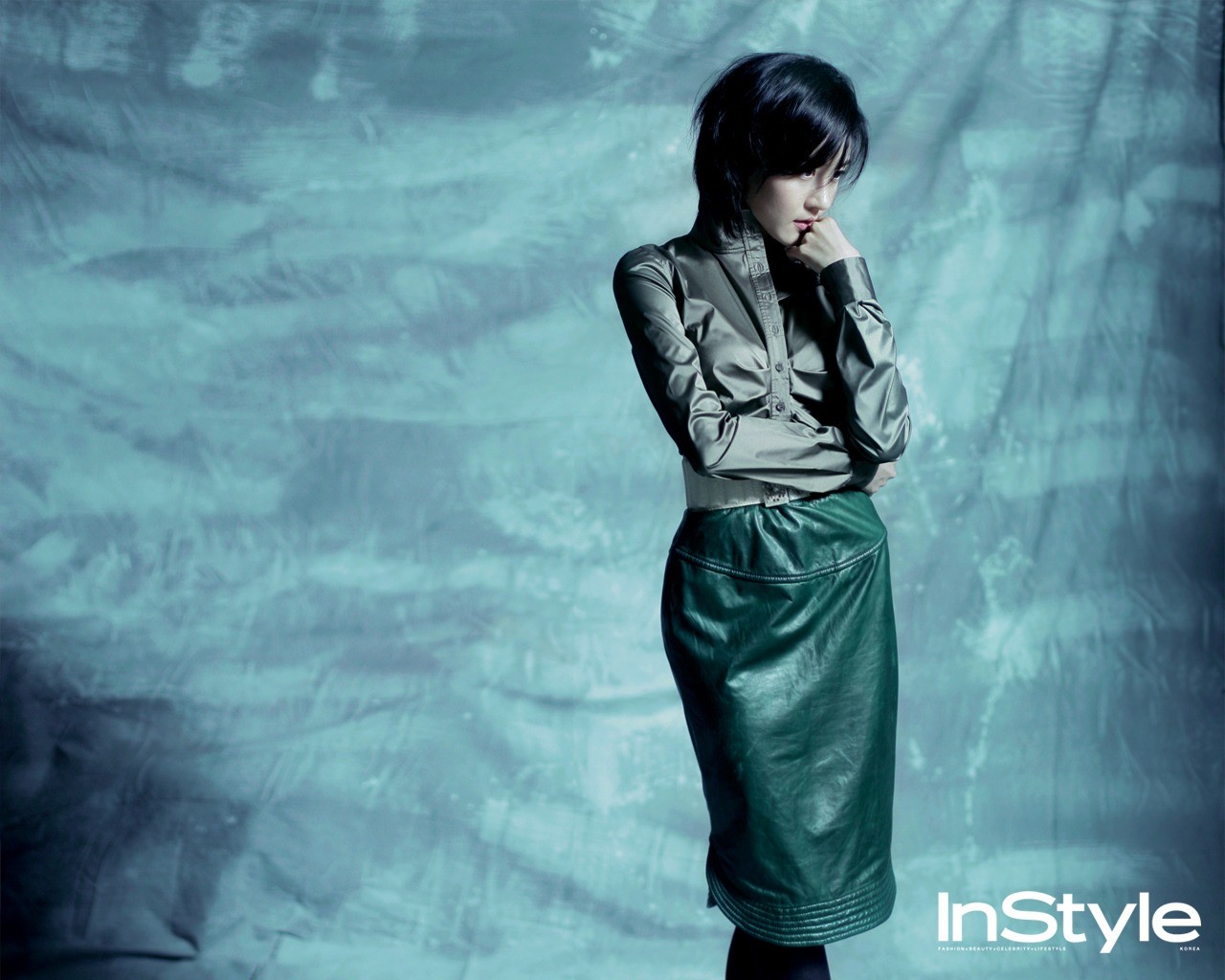 Südkorea Instyle Cover Model #4 - 1280x1024