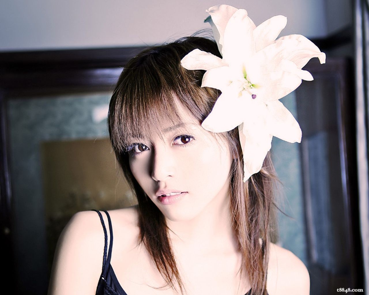 Yumiko Shaku fondos de pantalla belleza japonesa #16 - 1280x1024