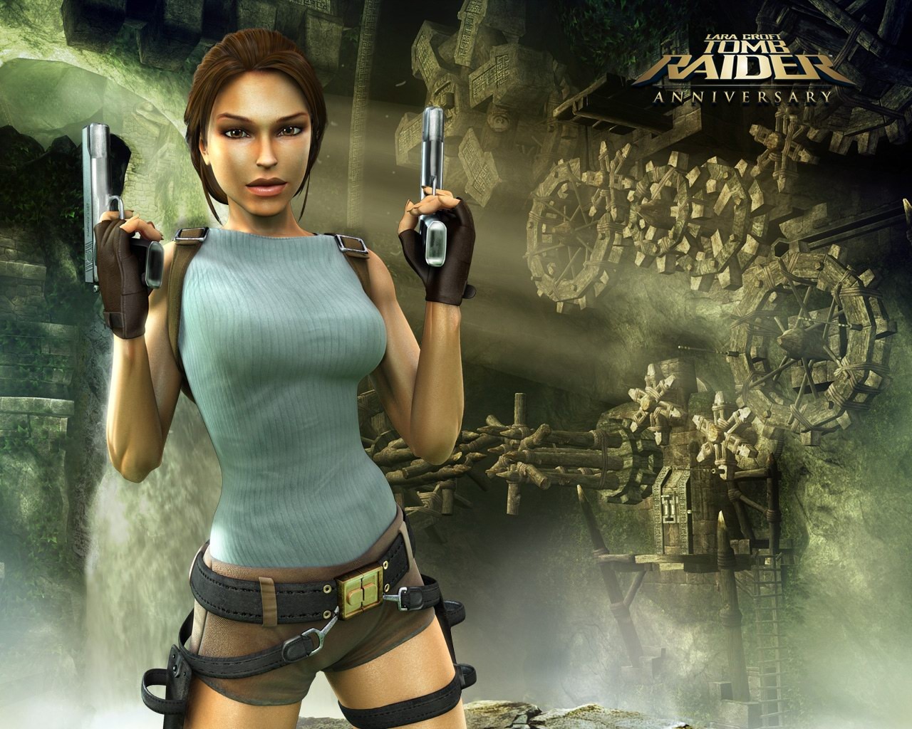 Lara Croft Tomb Raider 10th Anniversary Fond d'écran #6 - 1280x1024