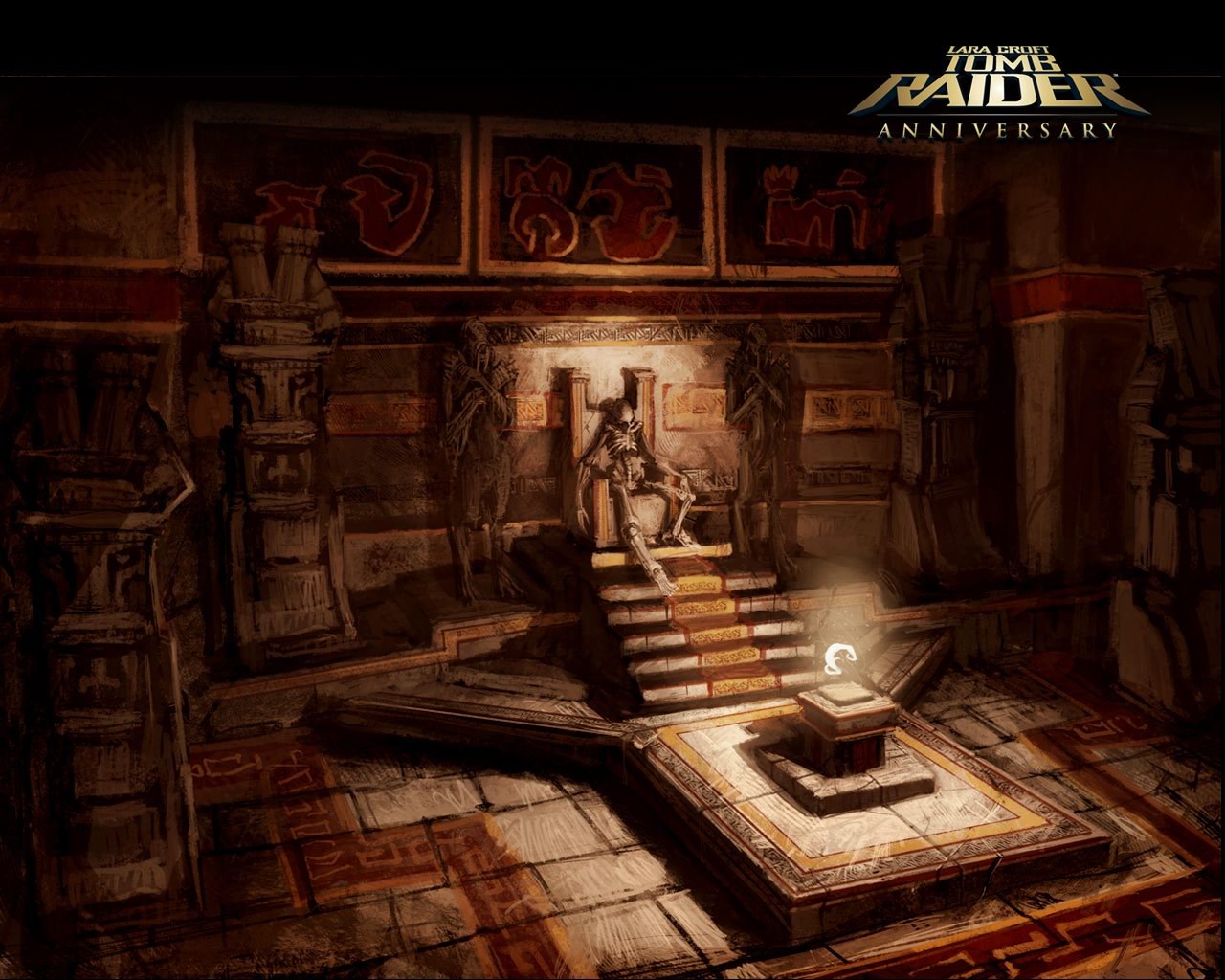 Лара Мститель Croft Tomb 10 лет обои #10 - 1280x1024