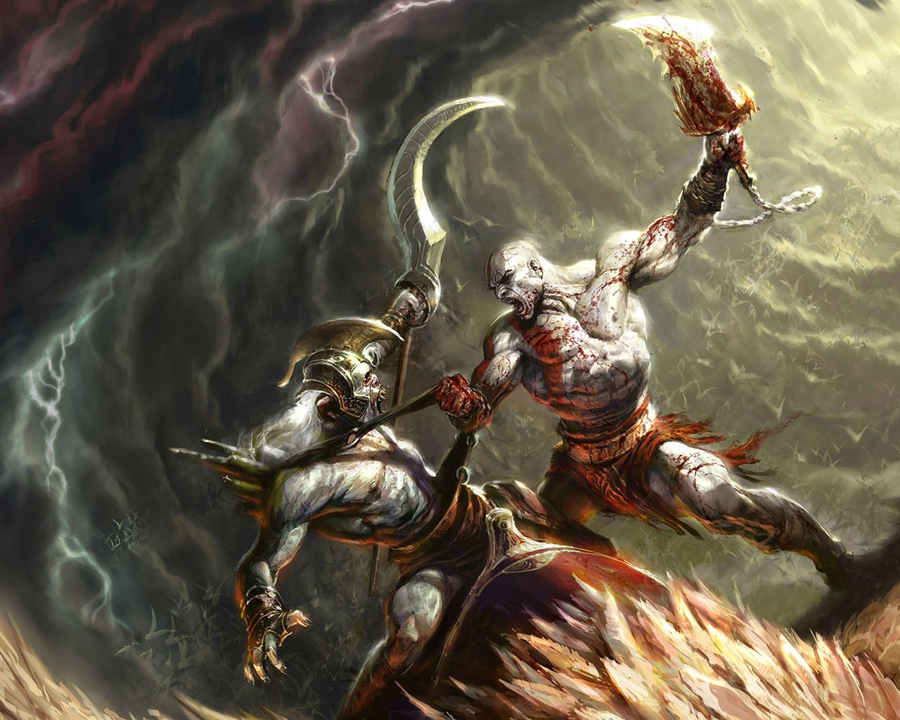 God of War HD Wallpaper #11 - 1280x1024