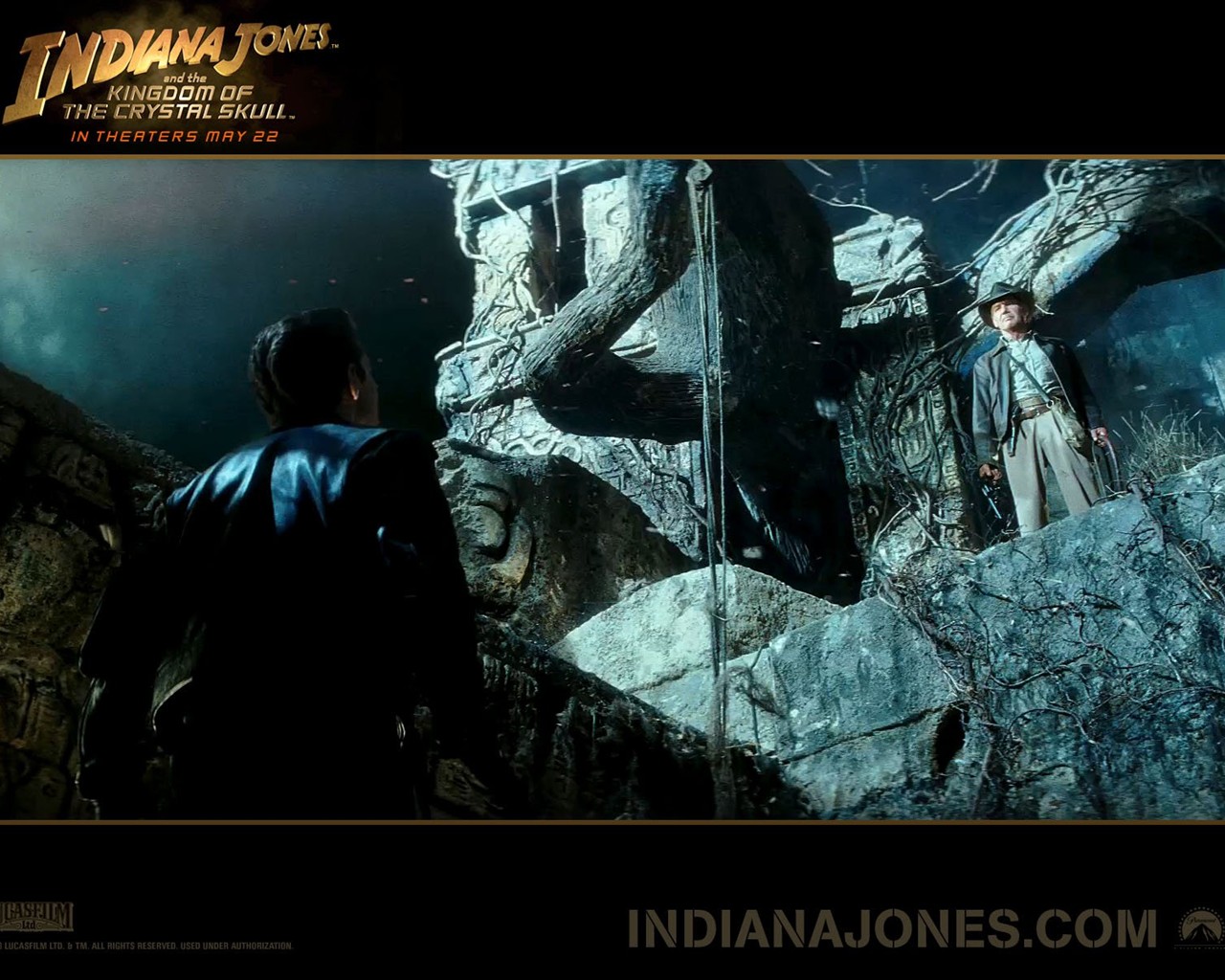 Indiana Jones 4 Kristallschädels Wallpaper #4 - 1280x1024