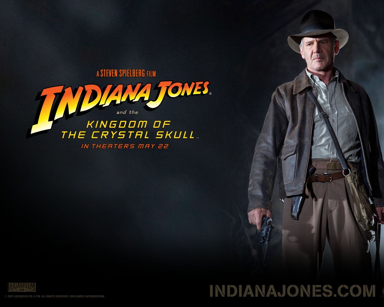 Indiana Jones 4 fondos de escritorio de Cristal Cráneo #7 - 1280x1024