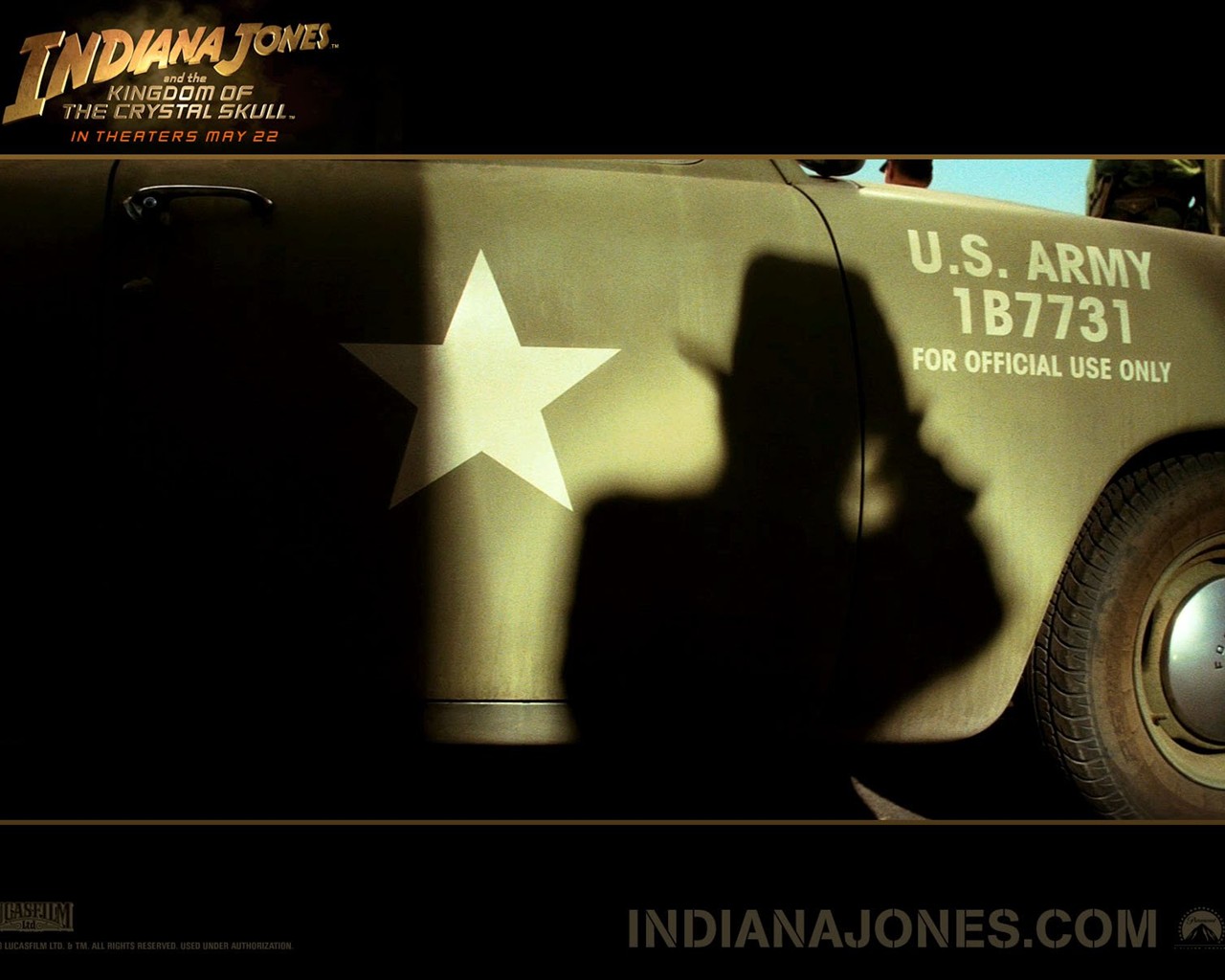 Indiana Jones 4 fondos de escritorio de Cristal Cráneo #16 - 1280x1024