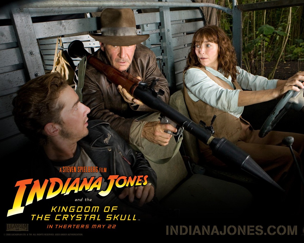 Indiana Jones 4 Kristallschädels Wallpaper #21 - 1280x1024
