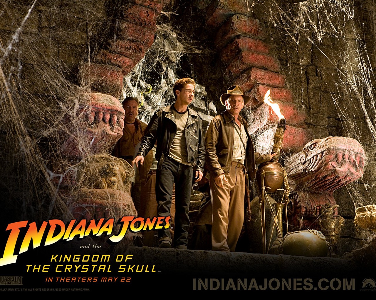 Indiana Jones 4 Kristallschädels Wallpaper #23 - 1280x1024