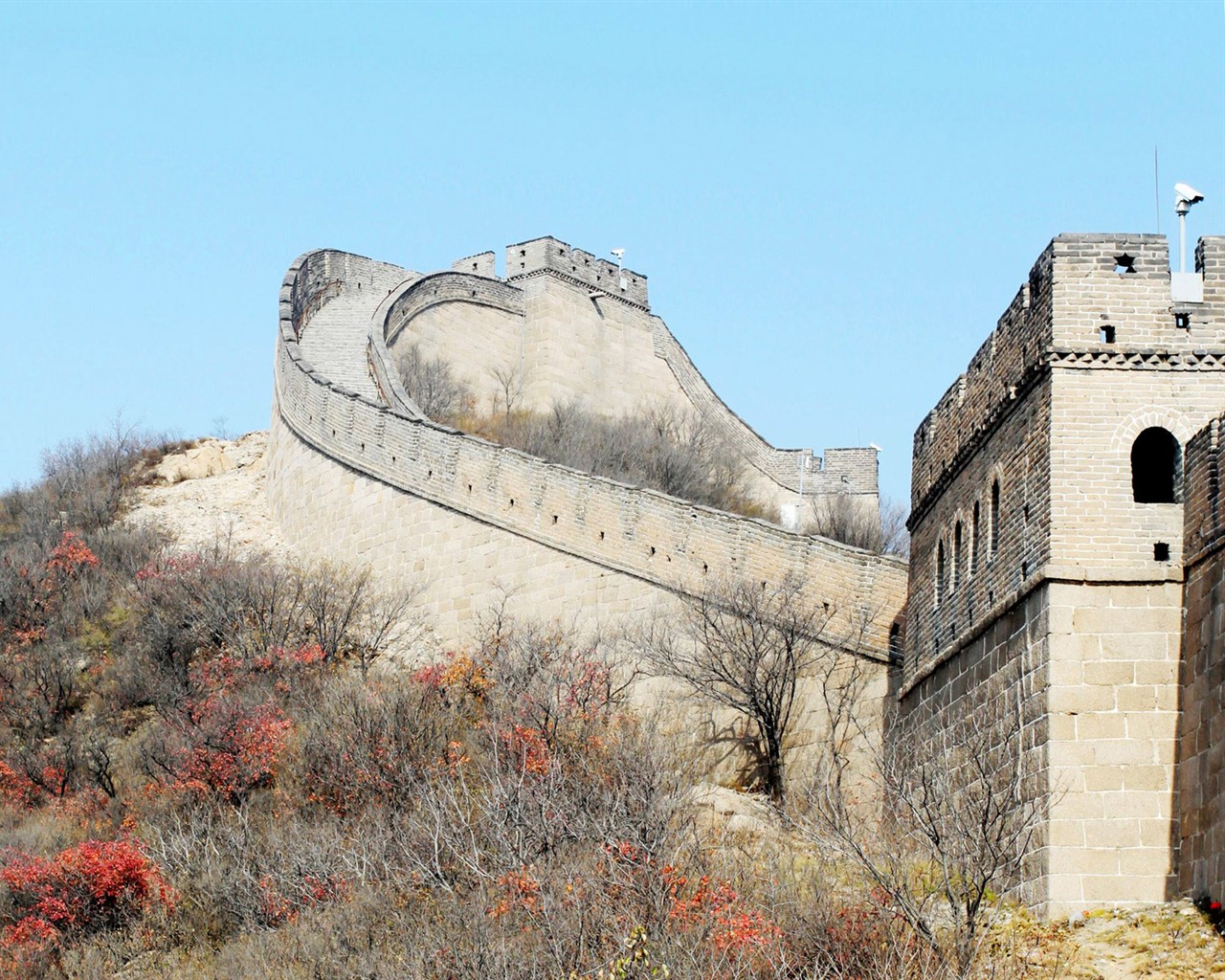 Peking Tour - Badaling Velká čínská zeď (GGC práce) #1 - 1280x1024